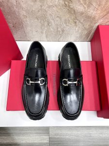 Ferragamo Business Leather Shoes Gate8593
