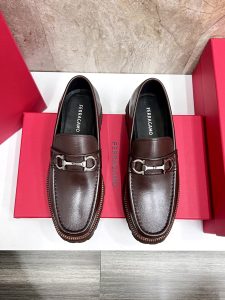 Ferragamo Business Leather Shoes Gate8594