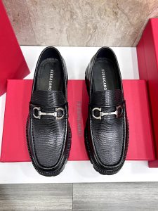Ferragamo Business Leather Shoes Gate8595