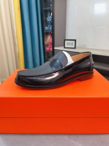 Hermes Business Leather Shoes Gate8662