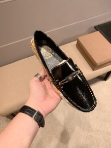 Versace Leather Shoes Gate6988