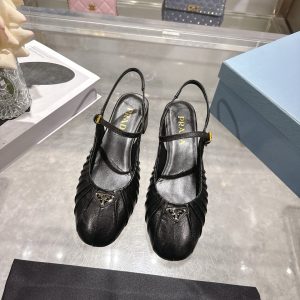 Prada Chunky Heeled Sandals Gate445
