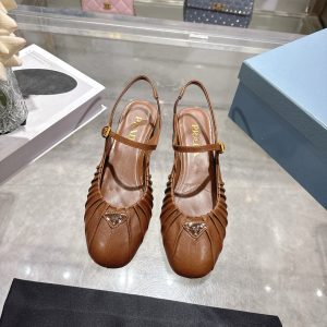 Prada Chunky Heeled Sandals Gate446