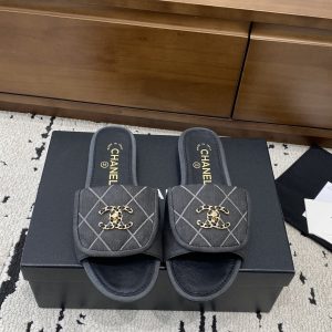 Chanel Cloth Shoes Gate141