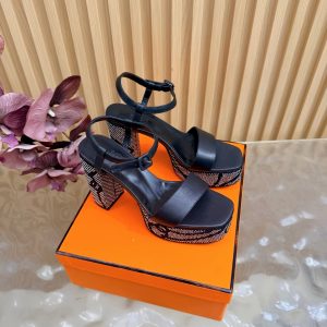 Hermes Wedge Sandals Gate7892