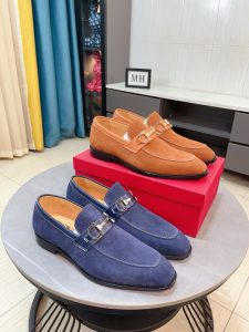 Ferragamo Business Leather Shoes Gate8553