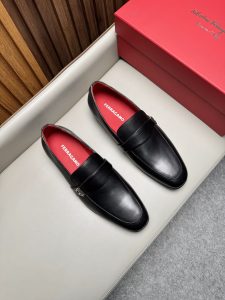 Ferragamo Business Leather Shoes Gate8641