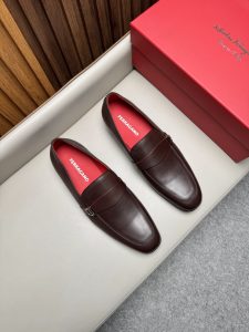 Ferragamo Business Leather Shoes Gate8642