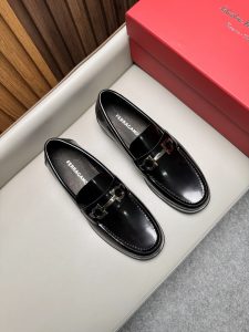 Ferragamo Business Leather Shoes Gate8634