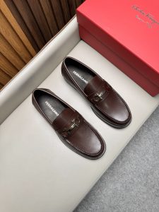 Ferragamo Business Leather Shoes Gate8637