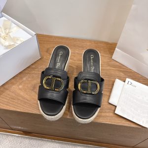 Dior Straw Sandals Gate240