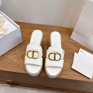 Dior Straw Sandals Gate241