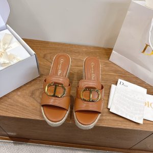 Dior Straw Sandals Gate242