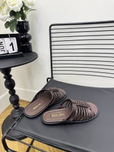 Miu Miu Woven Sandals Gate87