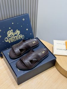 Louis Vuitton Leather Shoes Gate6543