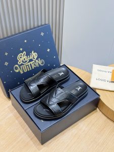 Louis Vuitton Leather Shoes Gate6544
