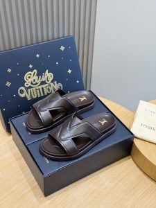 Louis Vuitton Leather Shoes Gate6545