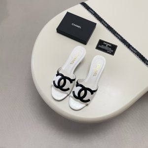 Chanel Chunky Heeled Sandals Gate413