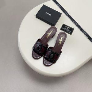 Chanel Chunky Heeled Sandals Gate415
