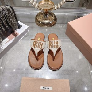 Miu Miu Flip Flops Gate8218
