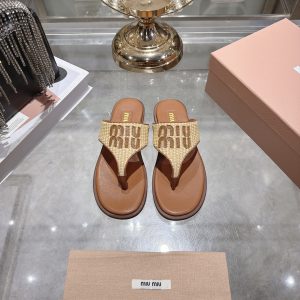 Miu Miu Flip Flops Gate8219